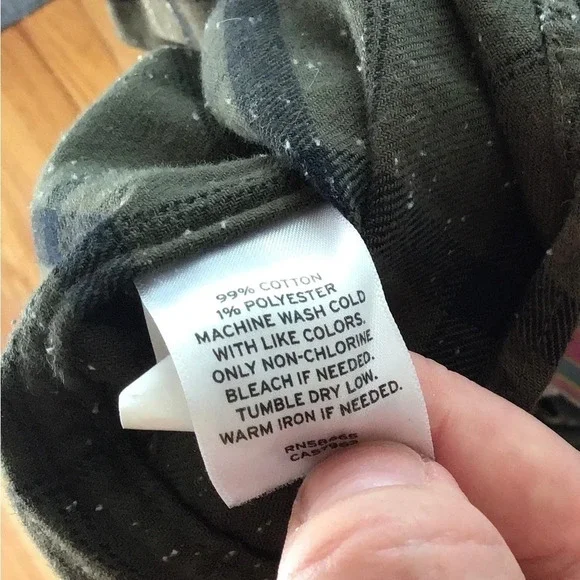 Calibrate Long Sleeve flannel - Green - XL - Picture 6 of 7